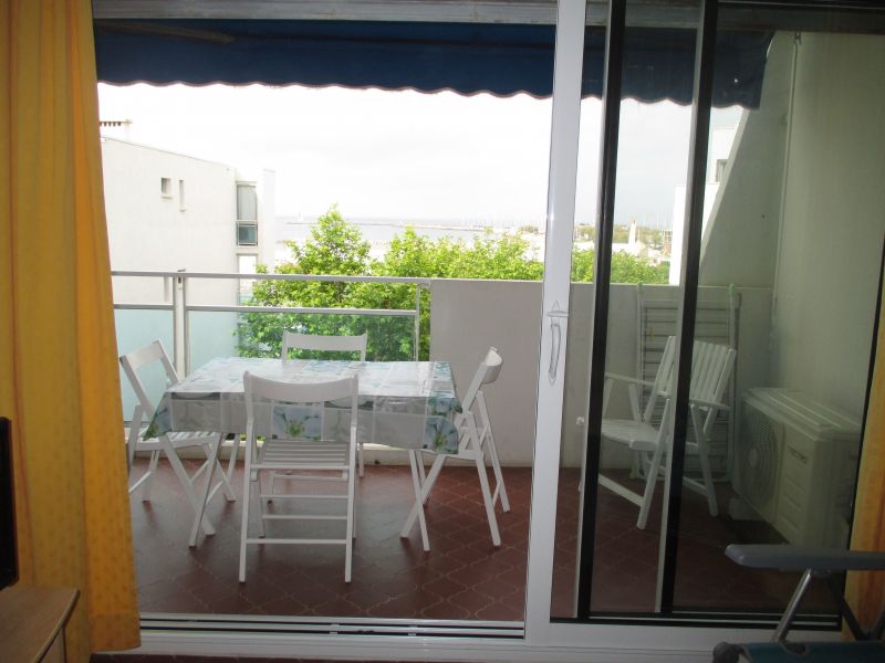 photo 1 Owner direct vacation rental La Grande Motte studio Languedoc-Roussillon Hrault View from the terrace