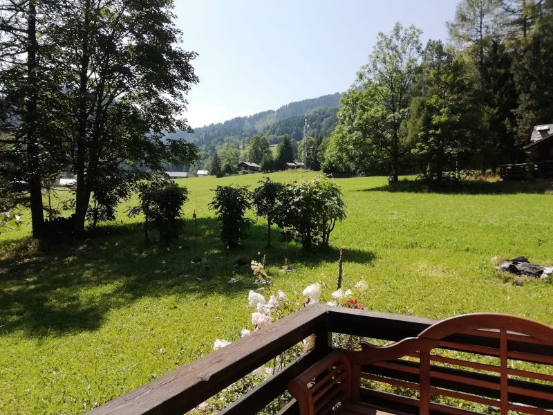 photo 11 Owner direct vacation rental Les Contamines Montjoie chalet Rhone-Alps Haute-Savoie View from the terrace