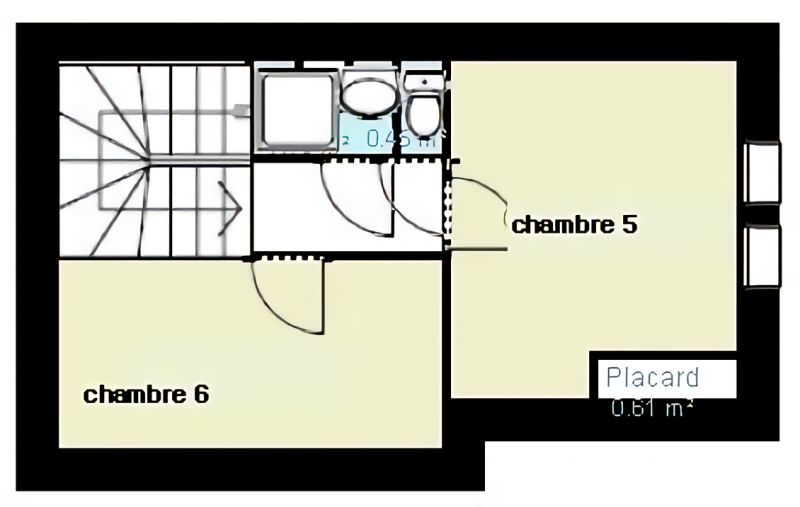 photo 17 Owner direct vacation rental Mribel maison Rhone-Alps Savoie Map of property