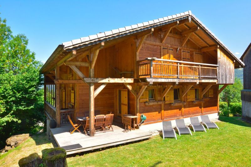 photo 6 Owner direct vacation rental Samons chalet Rhone-Alps Haute-Savoie View of the property from outside