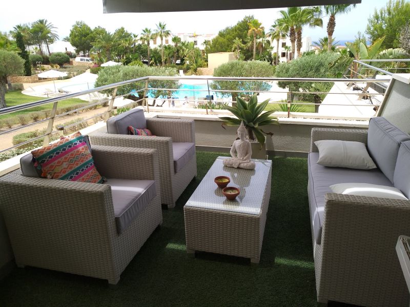 photo 2 Owner direct vacation rental Cala Tarida appartement Balearic Islands Ibiza Terrace