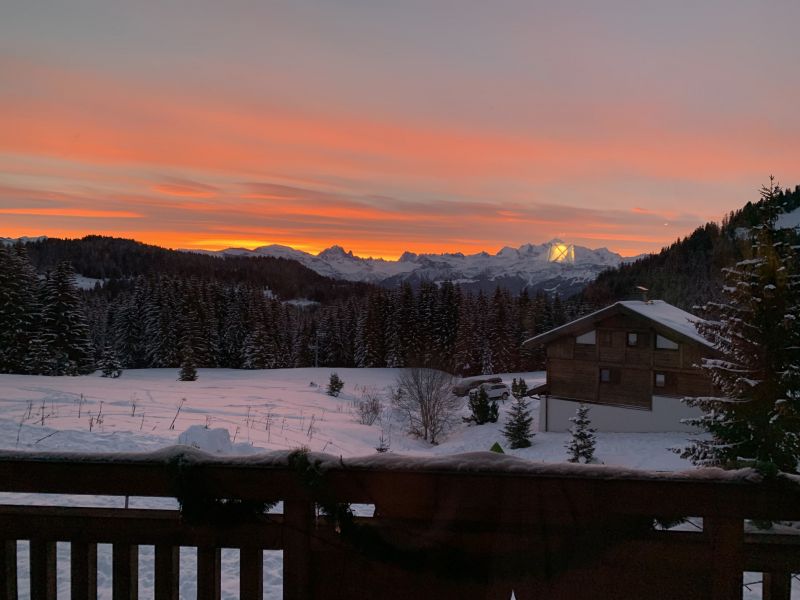 photo 13 Owner direct vacation rental Praz de Lys Sommand appartement Rhone-Alps Haute-Savoie View from the terrace