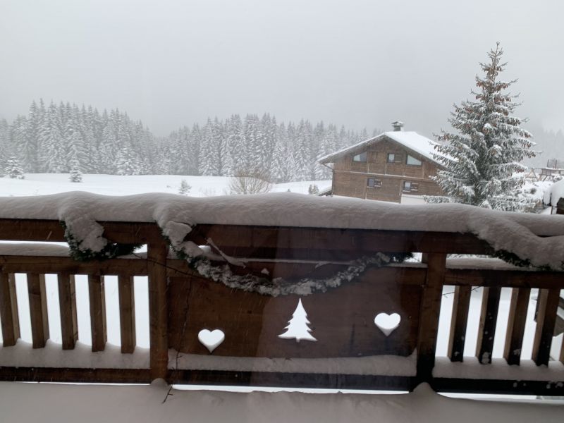 photo 14 Owner direct vacation rental Praz de Lys Sommand appartement Rhone-Alps Haute-Savoie View from the terrace