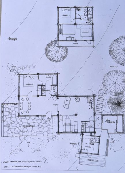 photo 22 Owner direct vacation rental Les Contamines Montjoie chalet Rhone-Alps Haute-Savoie Map of property