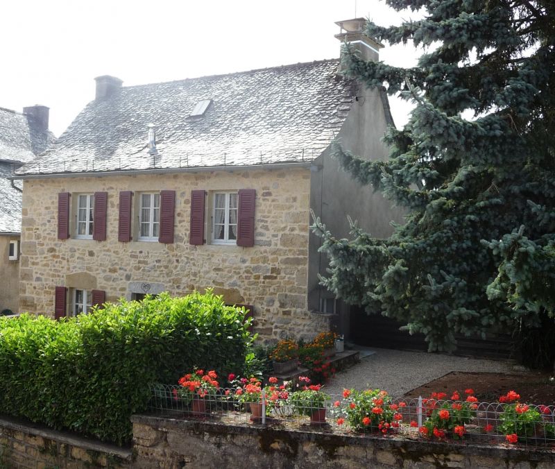 photo 1 Owner direct vacation rental Conques gite Midi-Pyrnes Aveyron Courtyard
