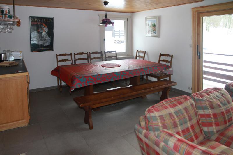 photo 3 Owner direct vacation rental Les Carroz d'Araches chalet Rhone-Alps Haute-Savoie Dining room