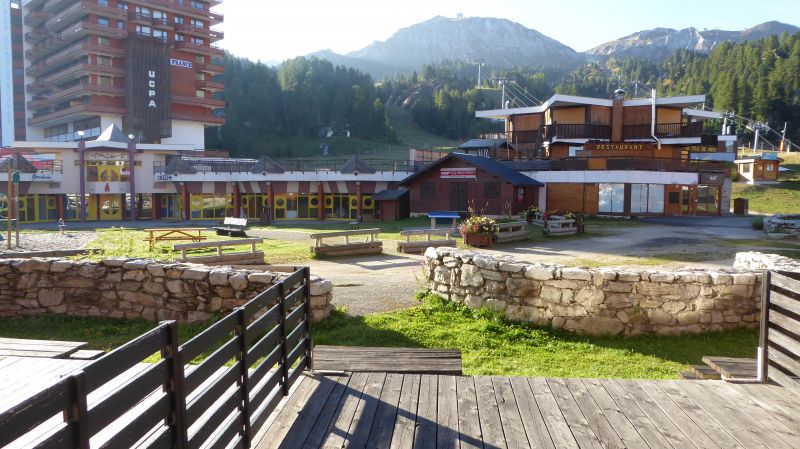 photo 13 Owner direct vacation rental La Plagne appartement Rhone-Alps Savoie View from the terrace