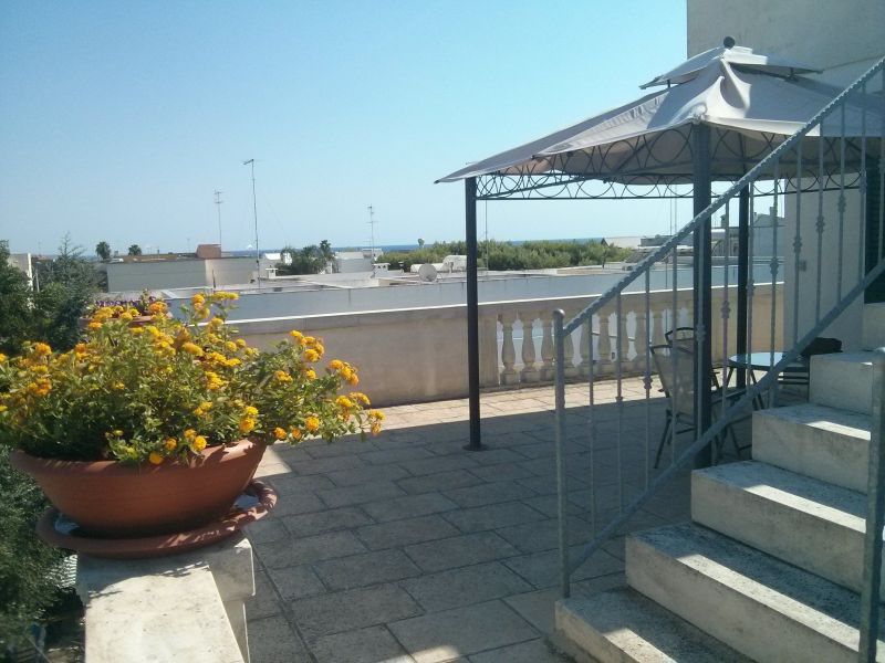 photo 11 Owner direct vacation rental Torre Lapillo appartement Puglia Lecce Province View from the terrace