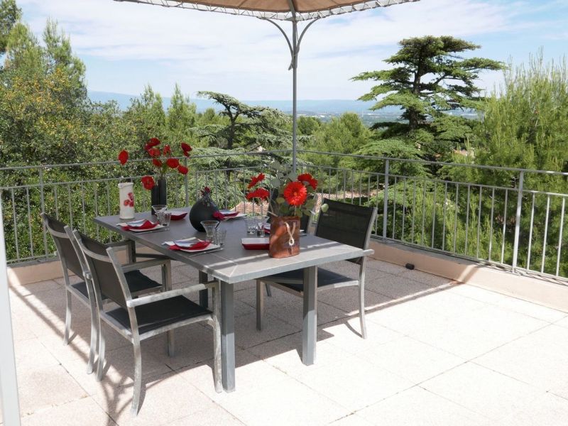 photo 4 Owner direct vacation rental Villeneuve lez Avignon villa Languedoc-Roussillon Gard View from the terrace