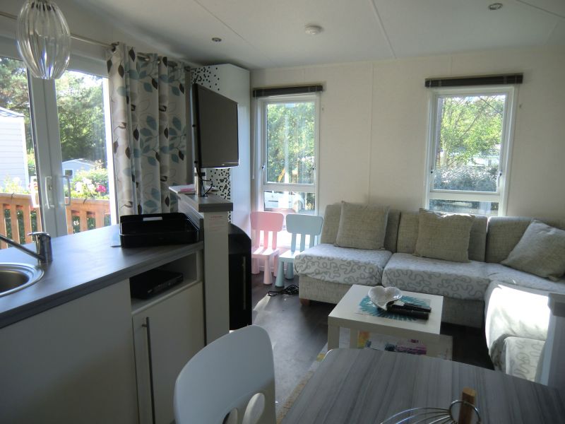 photo 3 Owner direct vacation rental Pont Aven mobilhome Brittany Finistre Lounge