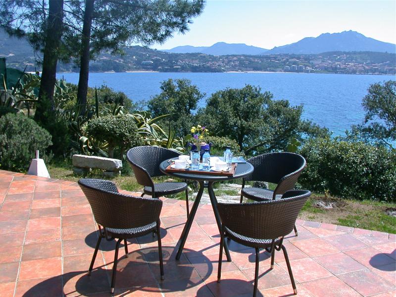 photo 1 Owner direct vacation rental Propriano villa Corsica Corse du Sud View from the terrace