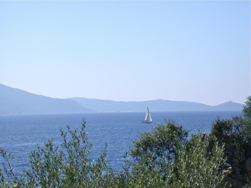 photo 13 Owner direct vacation rental Propriano villa Corsica Corse du Sud View from the terrace