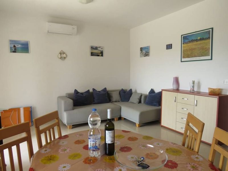 photo 3 Owner direct vacation rental Klenovica appartement Kvarner, Lika and Gorski kotar  Living room