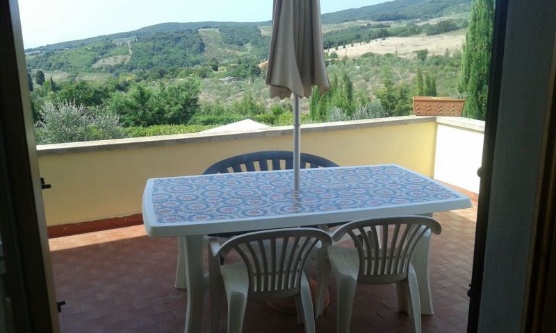 photo 13 Owner direct vacation rental Rosignano Marittimo villa Tuscany Livorno Province View from the terrace