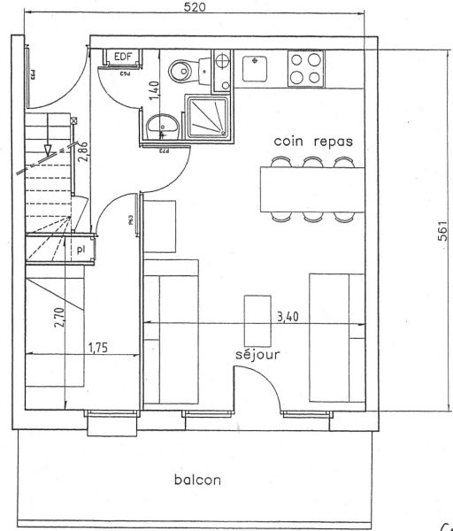 photo 14 Owner direct vacation rental Valmeinier appartement Rhone-Alps  Map of property