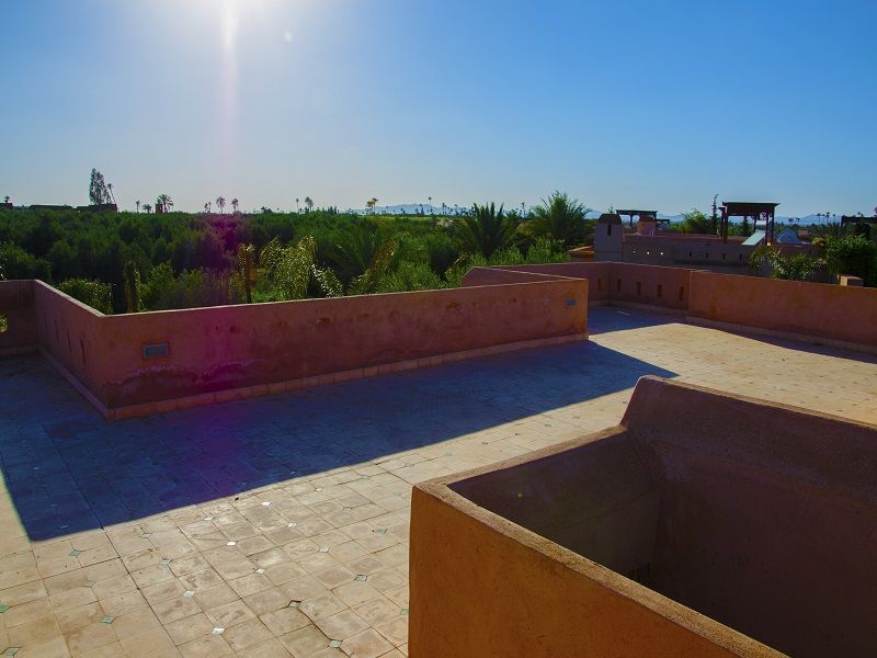 photo 12 Owner direct vacation rental Marrakech villa   View from the terrace