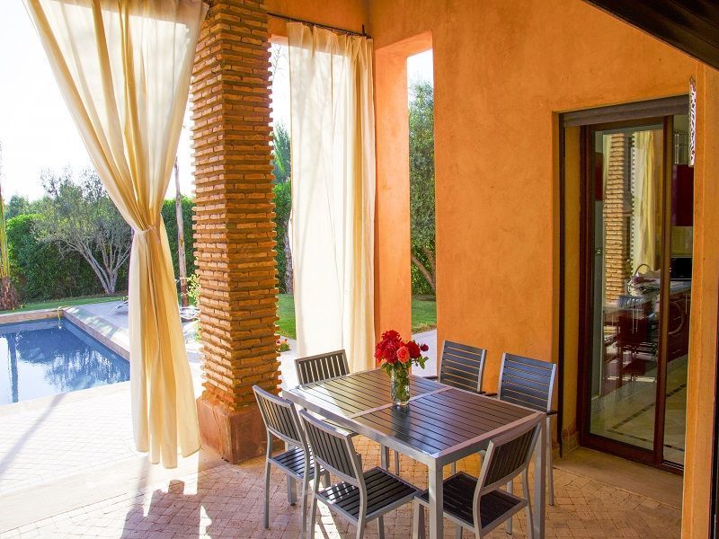 photo 4 Owner direct vacation rental Marrakech villa   Terrace