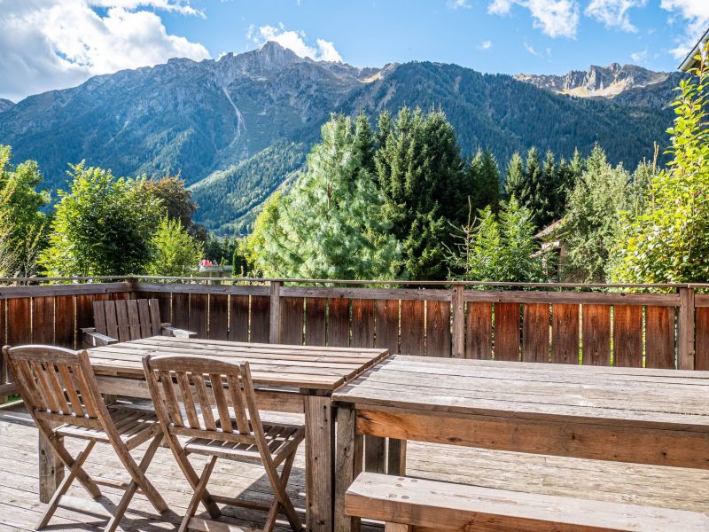 photo 7 Owner direct vacation rental Chamonix Mont-Blanc appartement Rhone-Alps Haute-Savoie View from the terrace