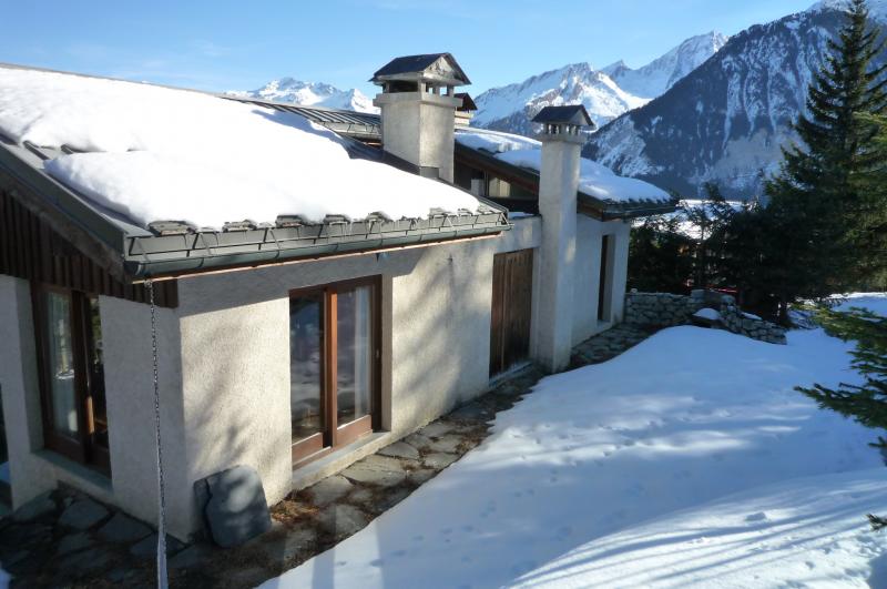 photo 6 Owner direct vacation rental Courchevel chalet Rhone-Alps Savoie View from the terrace