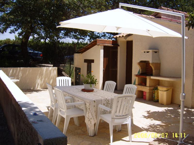 photo 2 Owner direct vacation rental La Roque-sur-Cze gite Languedoc-Roussillon Gard Summer kitchen