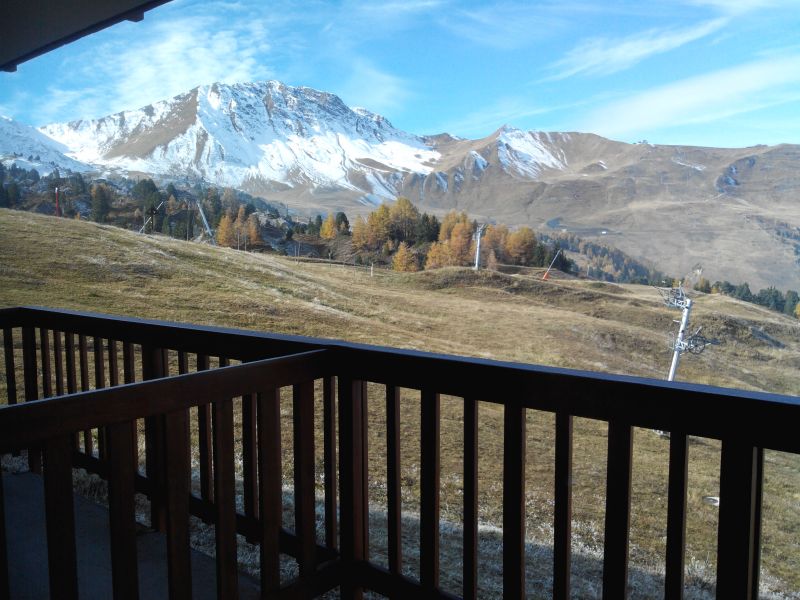 photo 8 Owner direct vacation rental La Plagne studio Rhone-Alps Savoie View from the balcony
