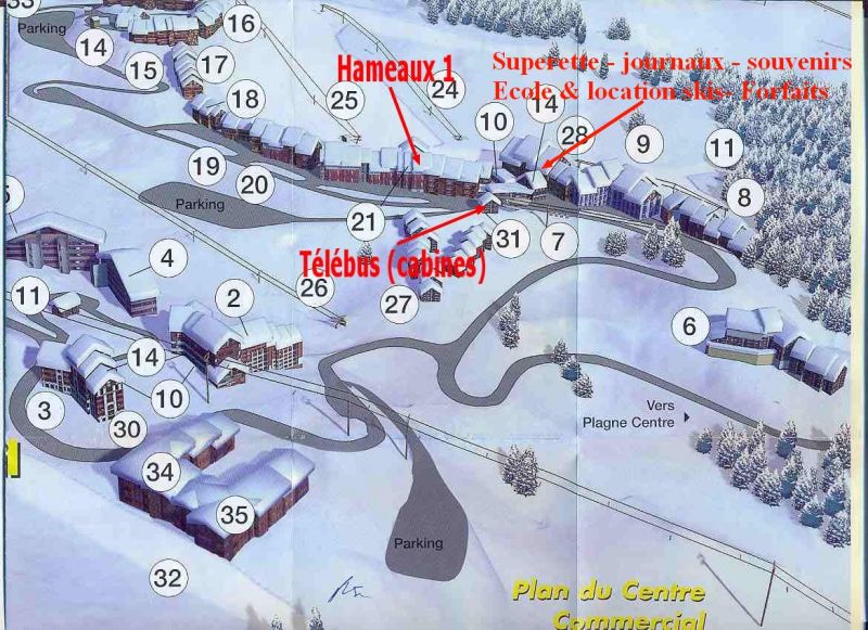 photo 23 Owner direct vacation rental La Plagne studio Rhone-Alps Savoie Area map