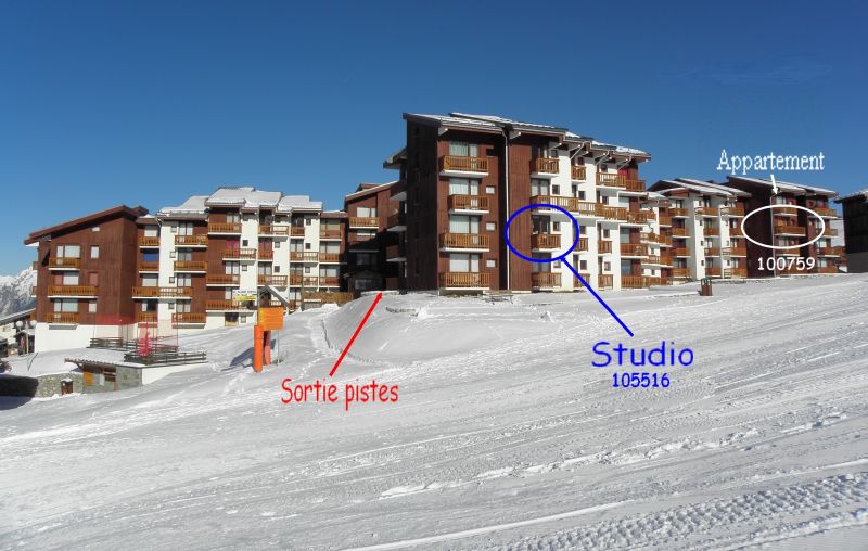 photo 20 Owner direct vacation rental La Plagne studio Rhone-Alps Savoie View of the property from outside