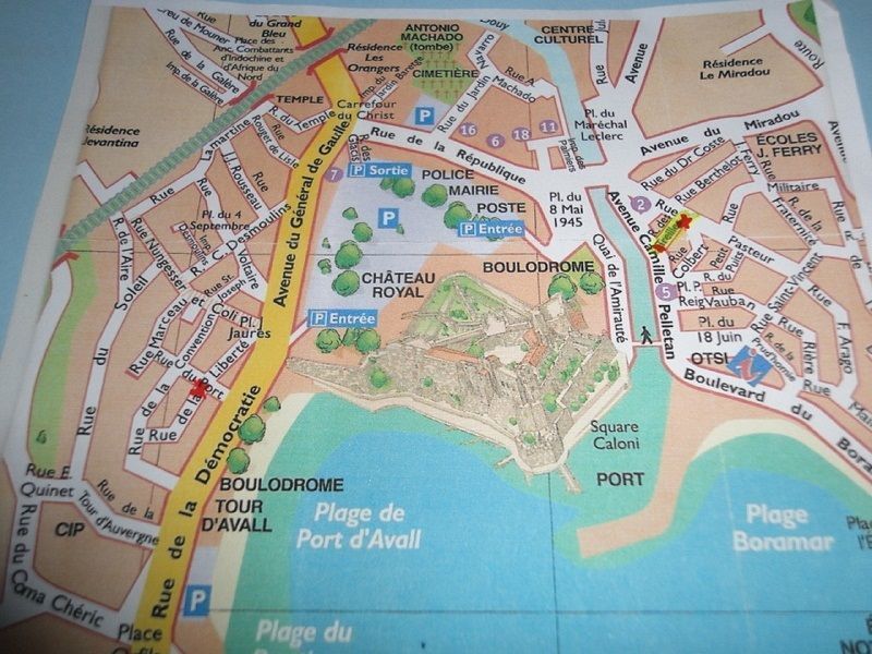 photo 19 Owner direct vacation rental Collioure studio Languedoc-Roussillon Pyrnes-Orientales Map of property