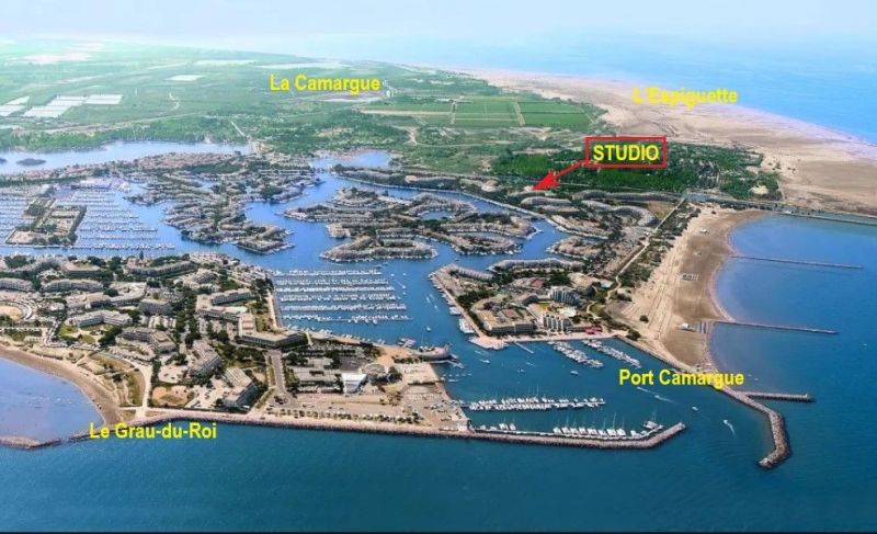 photo 25 Owner direct vacation rental Port Camargue studio Languedoc-Roussillon Gard Map of property