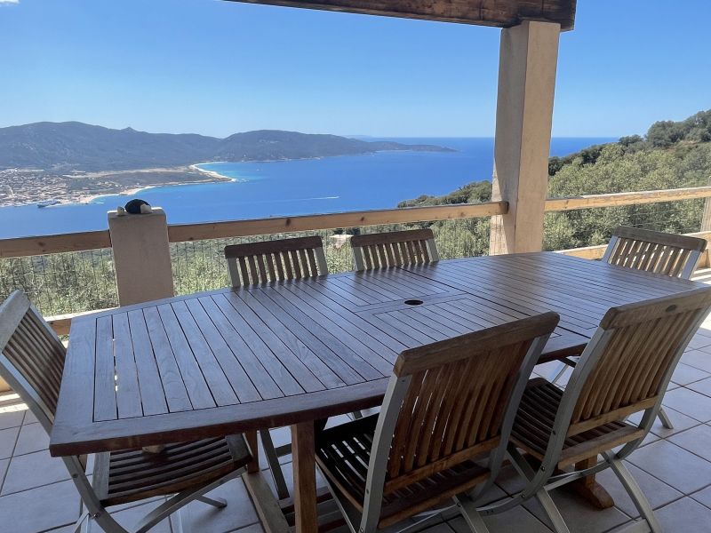 photo 14 Owner direct vacation rental Propriano villa Corsica Corse du Sud View from the terrace