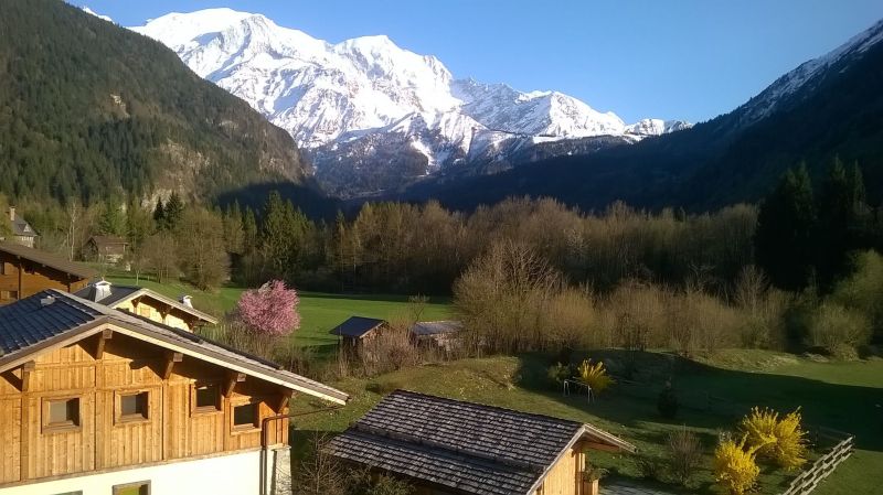 photo 2 Owner direct vacation rental Chamonix Mont-Blanc studio Rhone-Alps Haute-Savoie View from the balcony