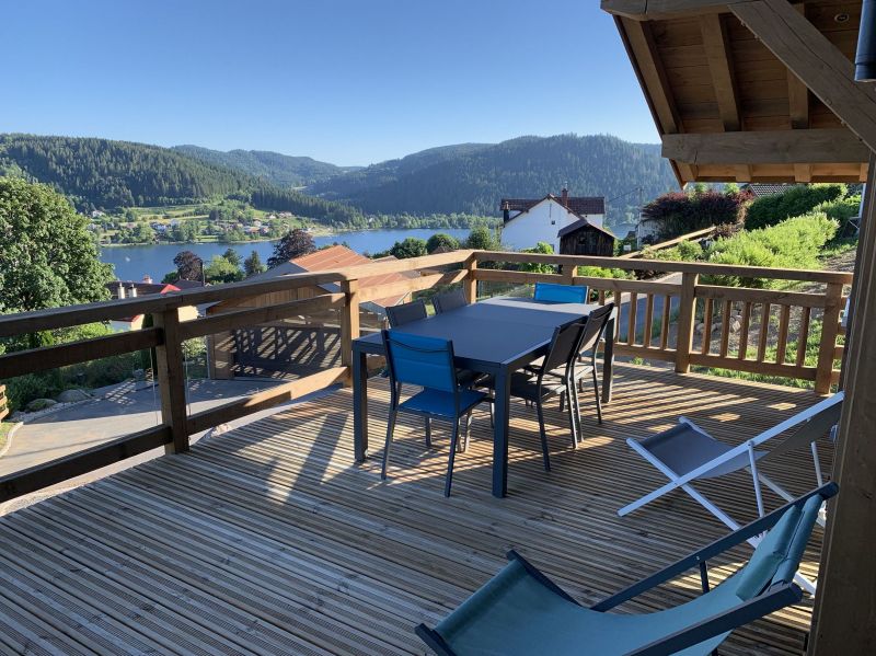 photo 14 Owner direct vacation rental Grardmer chalet Lorraine Vosges View from the terrace