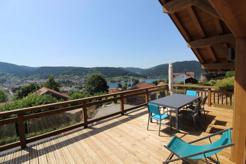 photo 8 Owner direct vacation rental Grardmer chalet Lorraine Vosges View from the terrace
