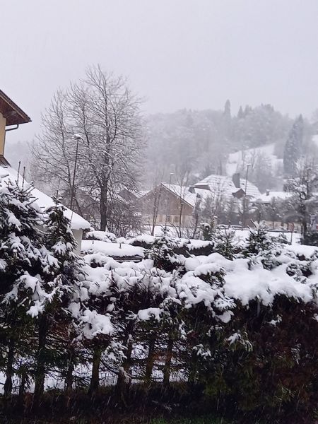 photo 4 Owner direct vacation rental Morillon Grand Massif studio Rhone-Alps Haute-Savoie View from the balcony