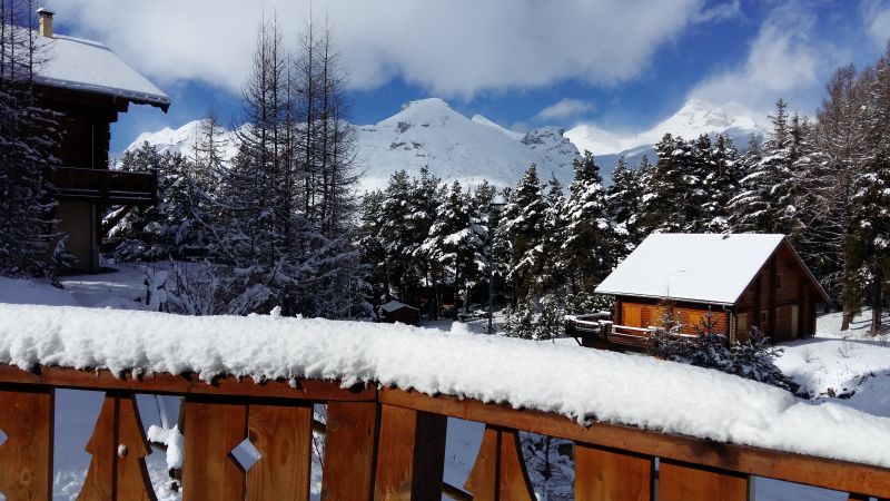 photo 6 Owner direct vacation rental La joue du Loup chalet Provence-Alpes-Cte d'Azur Hautes-Alpes View from the terrace