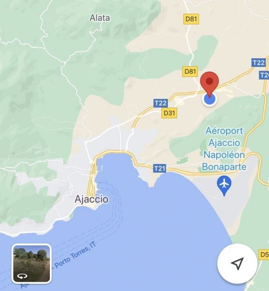 photo 15 Owner direct vacation rental Ajaccio appartement Corsica Corse du Sud Area map