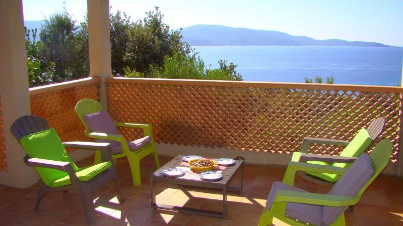 photo 10 Owner direct vacation rental Propriano villa Corsica Corse du Sud View from the terrace