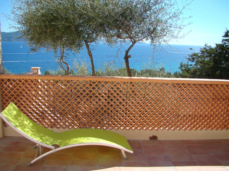 photo 9 Owner direct vacation rental Propriano villa Corsica Corse du Sud View from the terrace