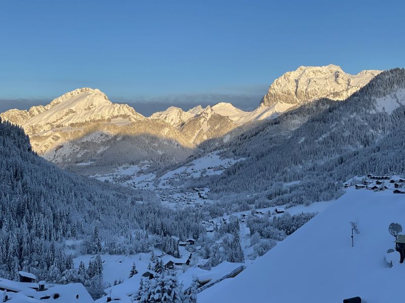 photo 2 Owner direct vacation rental Chtel appartement Rhone-Alps Haute-Savoie View from the balcony