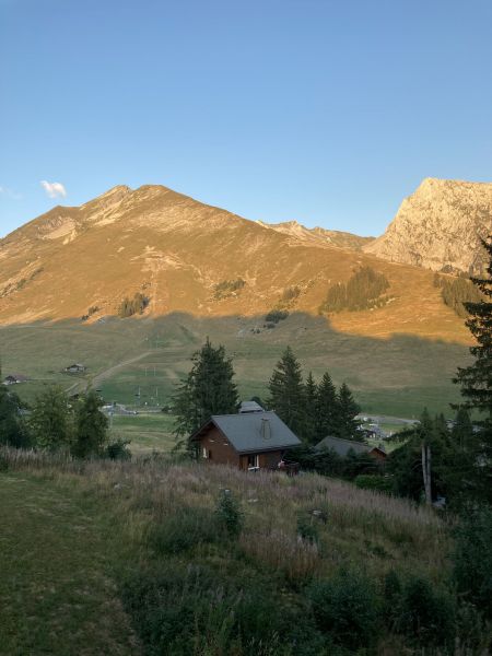 photo 21 Owner direct vacation rental Manigod-Croix Fry/L'tale-Merdassier studio Rhone-Alps Haute-Savoie View from the balcony
