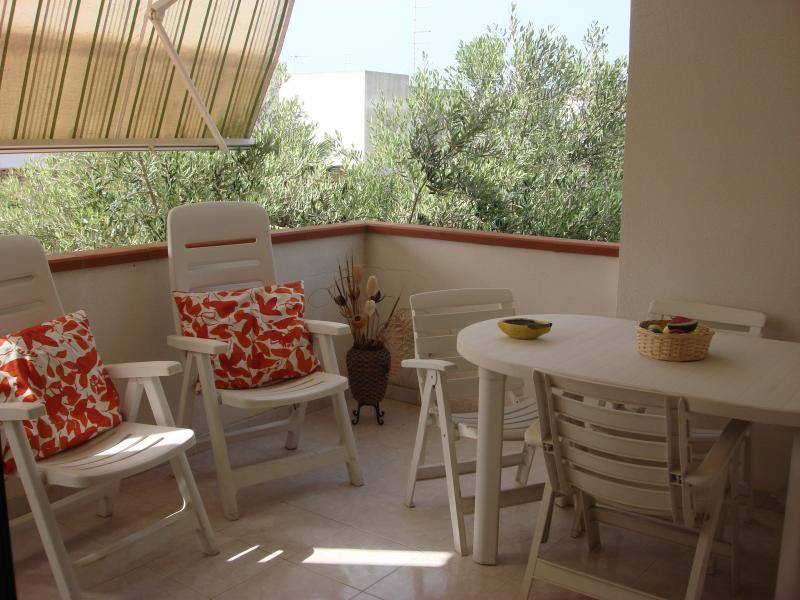photo 14 Owner direct vacation rental Porto Cesareo villa Puglia Lecce Province Porch