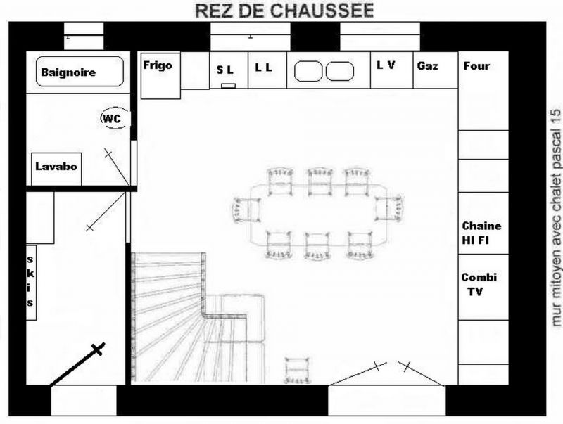 photo 10 Owner direct vacation rental Valloire chalet Rhone-Alps Savoie Map of property