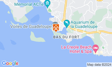 Map Le Gosier (Guadeloupe) Apartment 8006