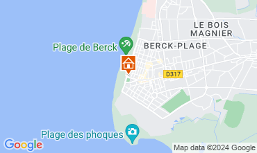 Map Berck-Plage Apartment 123711