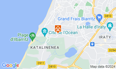 Map Biarritz Apartment 98622