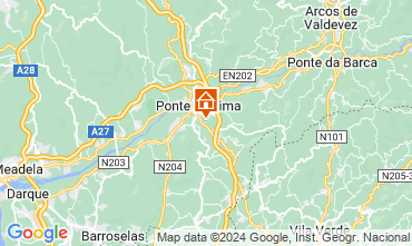 Map Ponte de Lima Apartment 129074