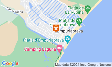 Map Empuriabrava Apartment 82822