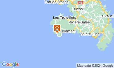 Map Les Anses d'Arlet Bungalow 90910