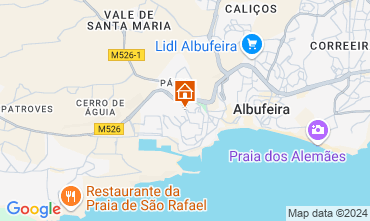 Map Albufeira Apartment 129131