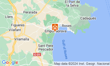 Map Empuriabrava Apartment 95619